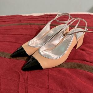 ZARA Colorblock Heels